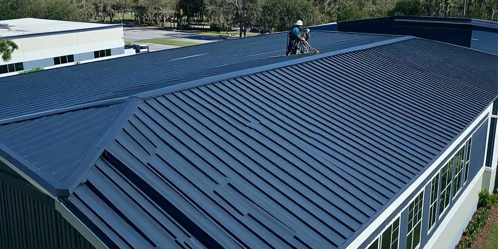 Standing-seam Metal Roof Installation